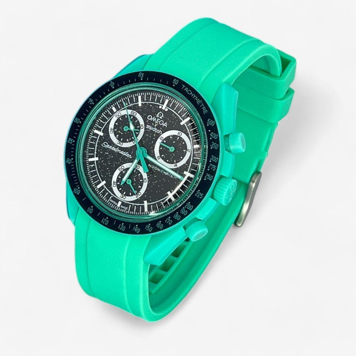 Bracelet MoonSwatch en Caoutchouc Premium Uni