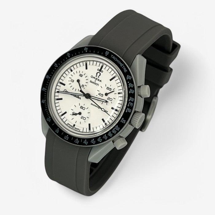 Bracelet MoonSwatch en Caoutchouc Premium Uni