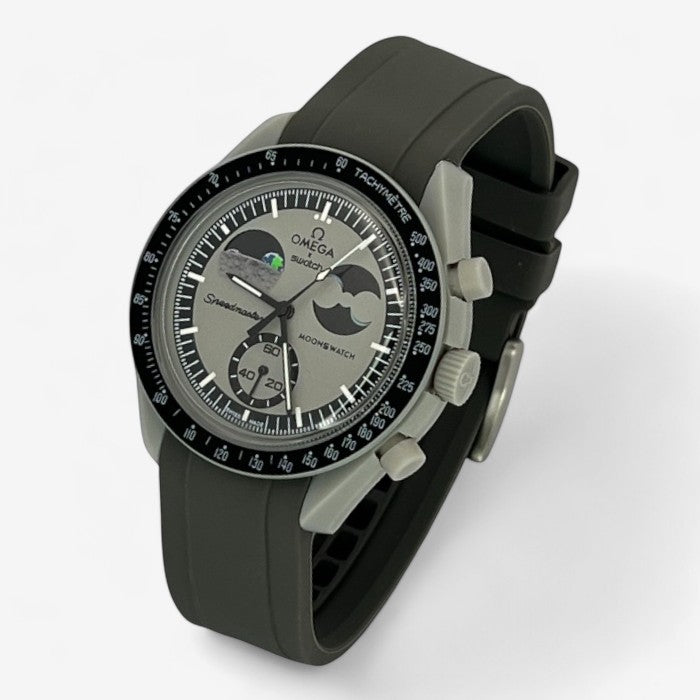 Bracelet MoonSwatch en Caoutchouc Premium Uni