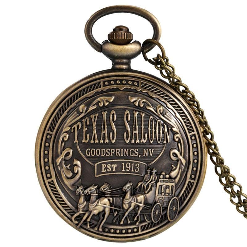 Montre à Gousset Texas Saloon – Maison Horloger
