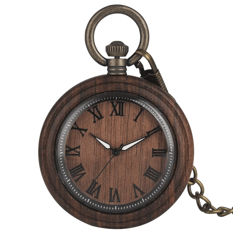 Montre À Gousset Homme Bois d'Antan