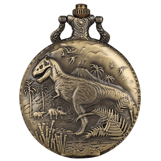 Montre À Gousset Dinosaure