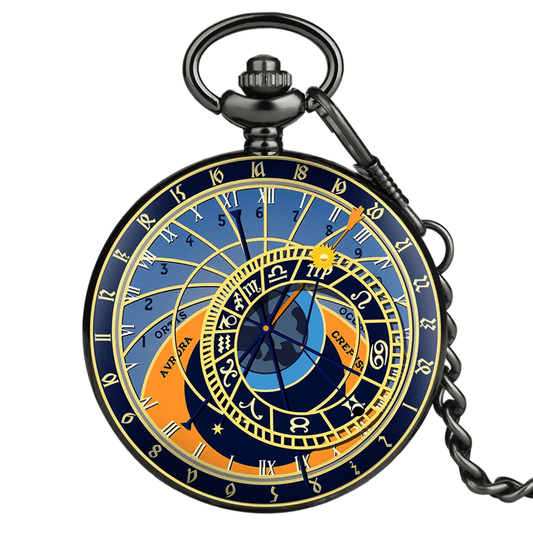 montre à gousset signe astrologique