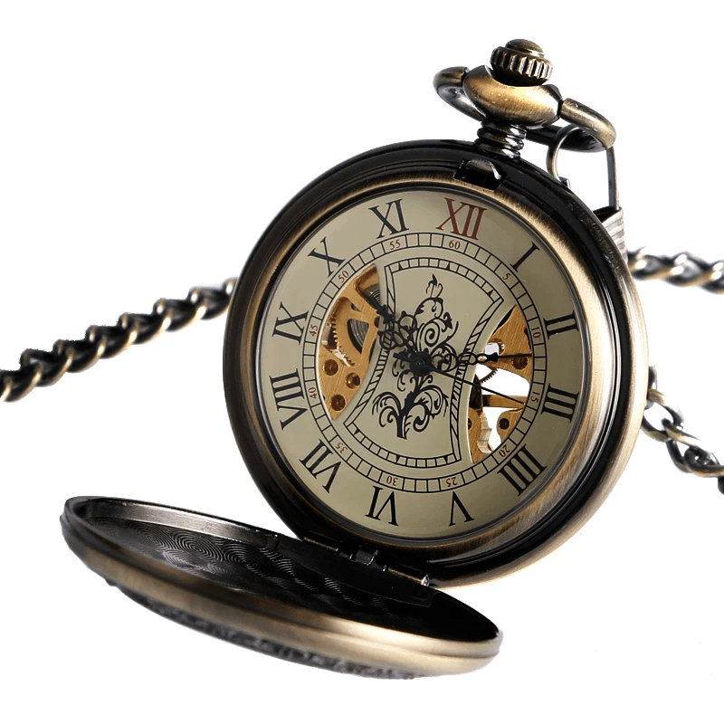 Montre à Gousset Ancienne Héritage Bois