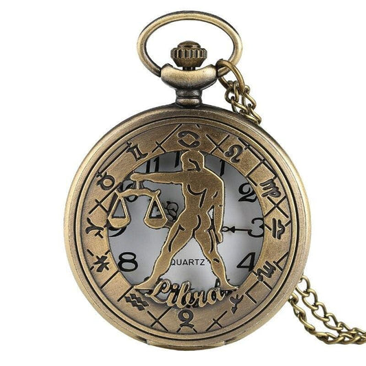 Montre À Gousset Signe Astrologique Balance