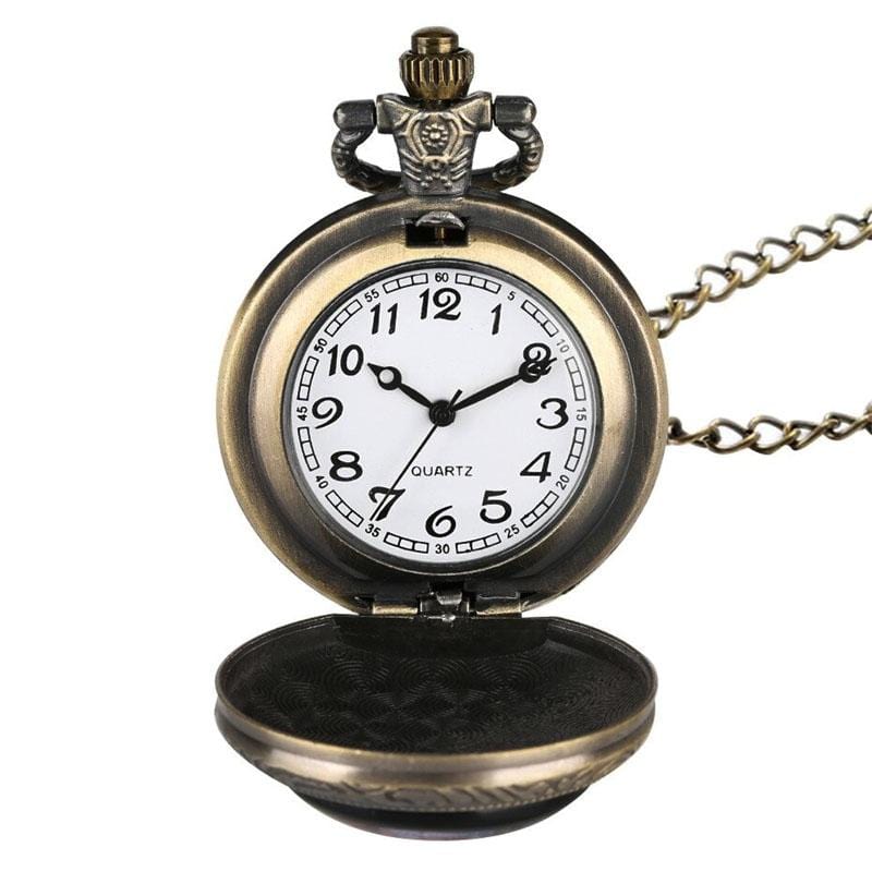 montre à gousset chat