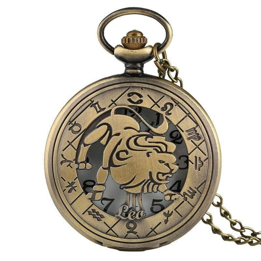 Montre À Gousset Homme Lion