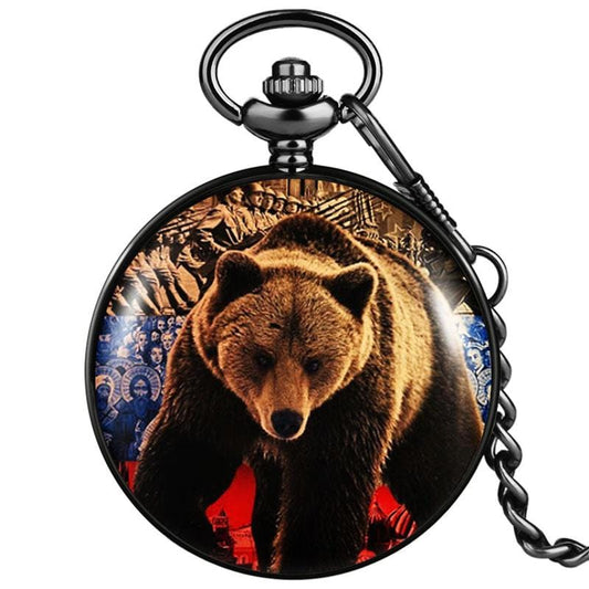 Montre À Gousset Homme Ours
