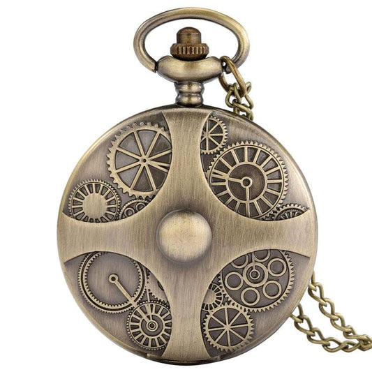 Montre À Gousset Homme Steampunk