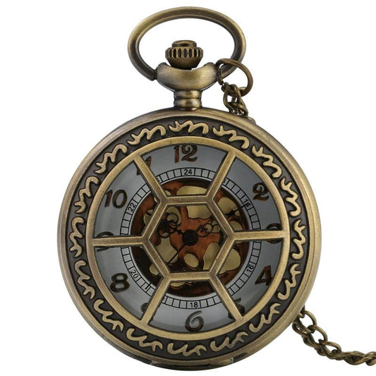 Montre À Gousset Hexagonale