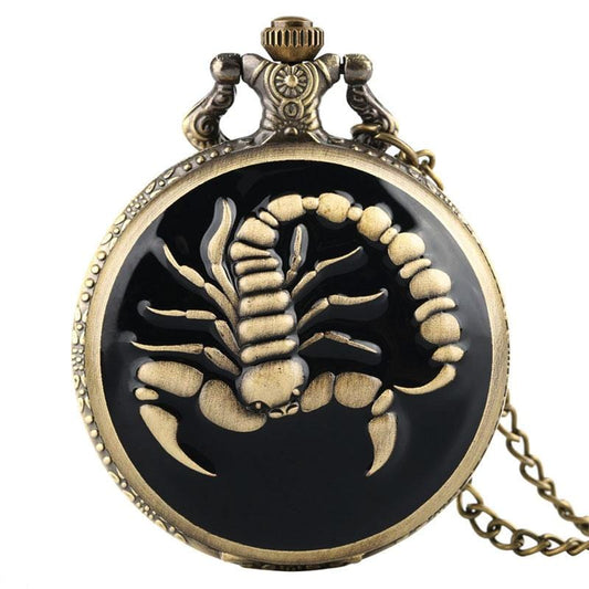 montre à gousset scorpion