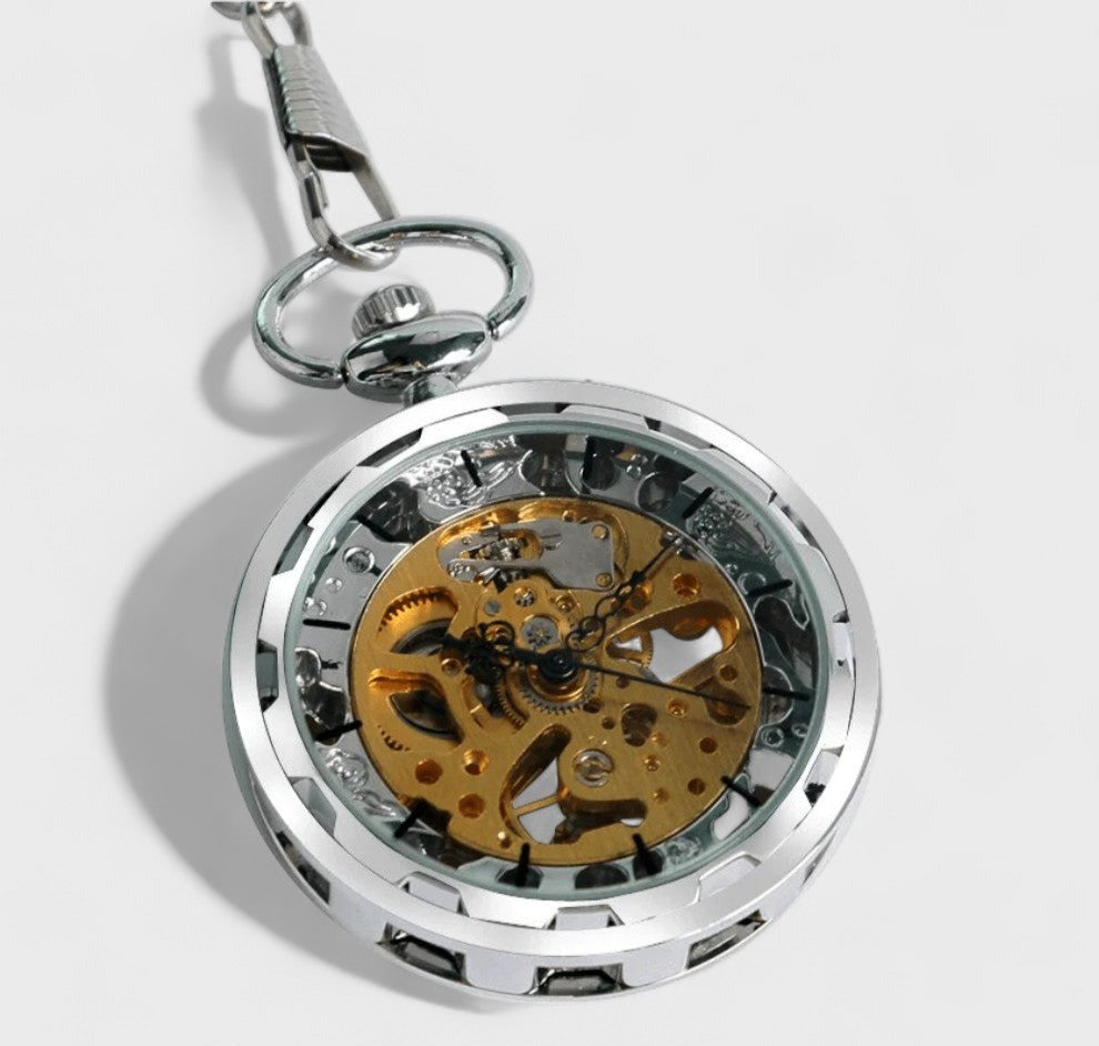 Montre À Gousset Héritage Argent