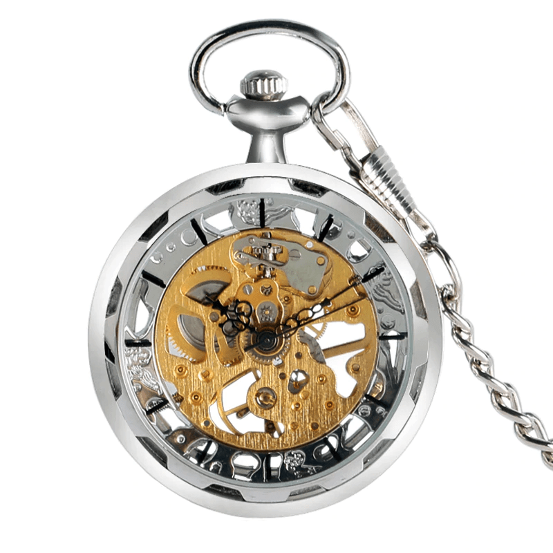 Montre À Gousset Héritage Argent