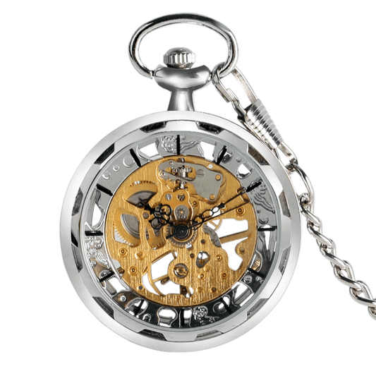 Montre À Gousset Héritage Argent