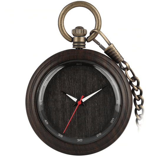 Montre À Gousset Homme Minimaliste