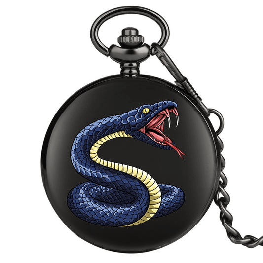 montre à gousset serpent