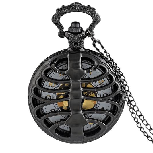 Montre À Gousset Homme Steampunk Squelette