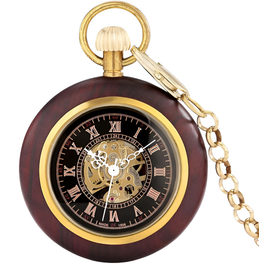 Montre à gousset Mécanique bois