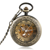 Montre à gousset avec chiffres romain