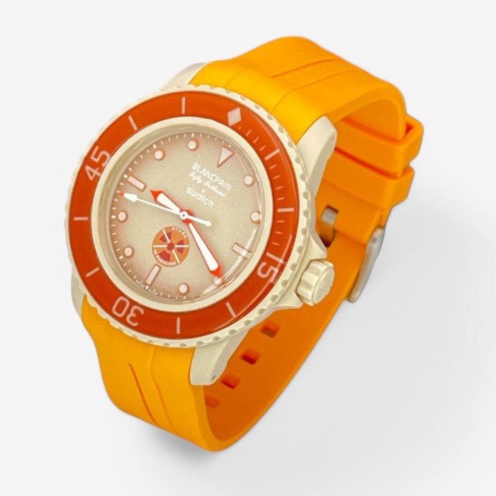 Bracelet Blancpain x Swatch en Caoutchouc 2