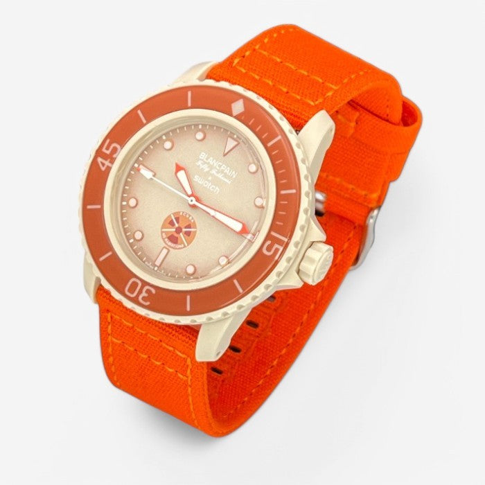 Bracelet Blancpain x Swatch en Toile 1