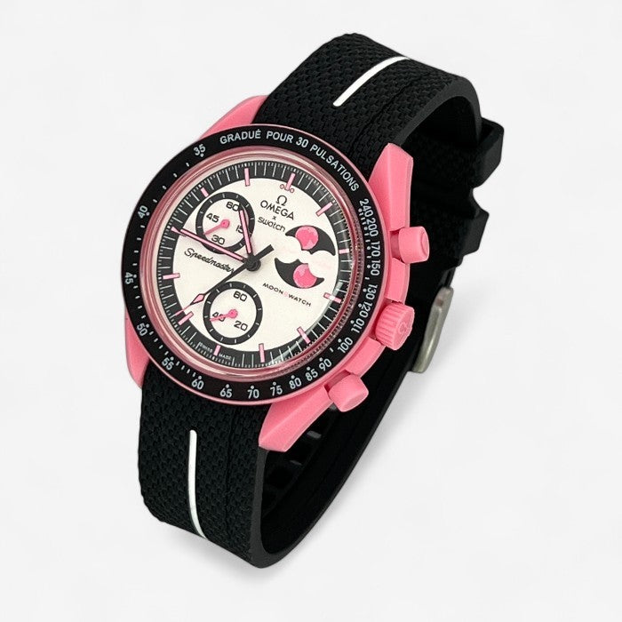 Bracelet MoonSwatch en Caoutchouc Premium une bande