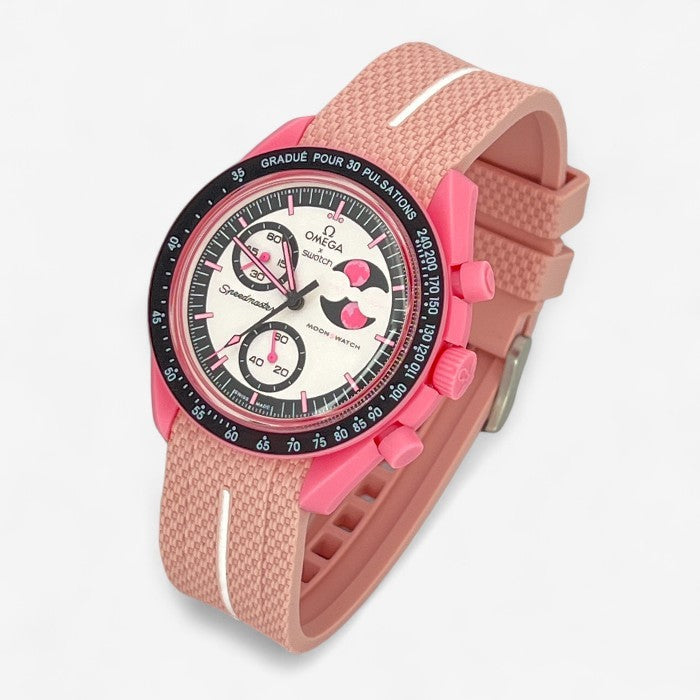 Bracelet MoonSwatch en Caoutchouc Premium une bande
