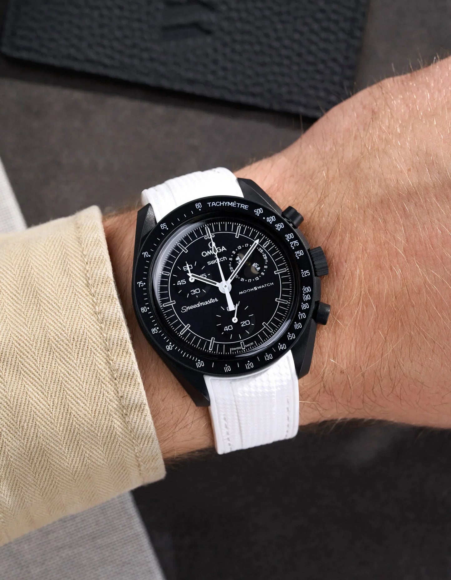 BRACELET MOONSWATCH - MISSION TO MOONPHASE
