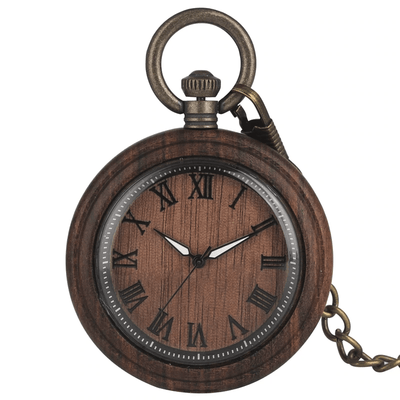 Montre à Gousset Bois