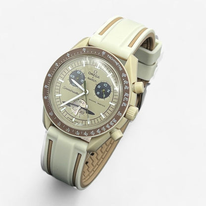 Bracelet MoonSwatch en Caoutchouc (2 bandes)