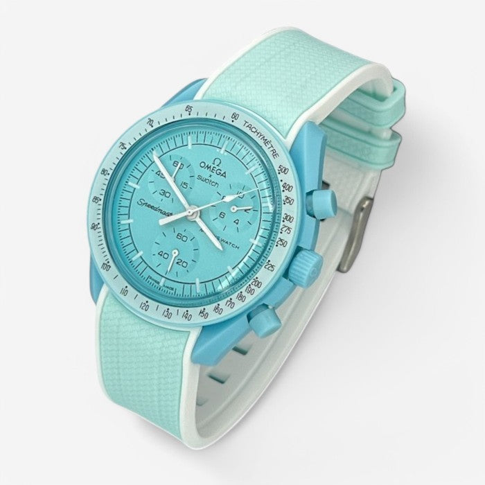Bracelet MoonSwatch en Caoutchouc Premium 2 Couleurs