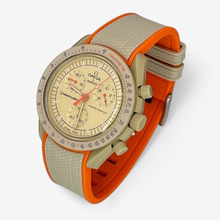 Bracelet MoonSwatch en Caoutchouc Premium 2 Couleurs