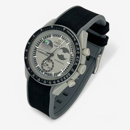Bracelet MoonSwatch en Caoutchouc Premium 2 Couleurs