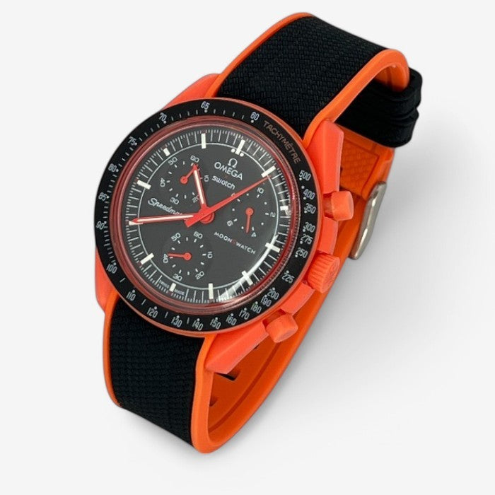 Bracelet MoonSwatch en Caoutchouc Premium 2 Couleurs
