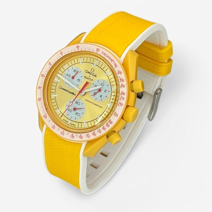 Bracelet MoonSwatch en Caoutchouc Premium 2 Couleurs