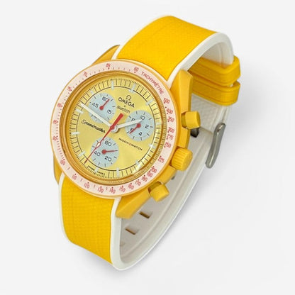 Bracelet MoonSwatch en Caoutchouc Premium 2 Couleurs
