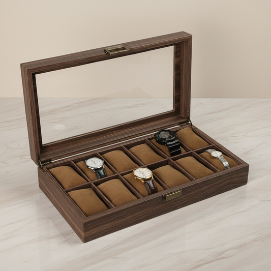 Boîte à Montres Luxora - 12 Montres