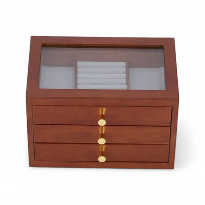 Boîte À Bijoux Vintage 3 Tiroirs