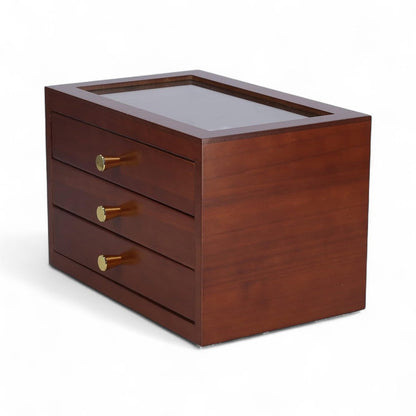 Boîte À Bijoux Vintage 3 Tiroirs