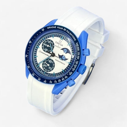Bracelet MoonSwatch en Caoutchouc Premium Uni