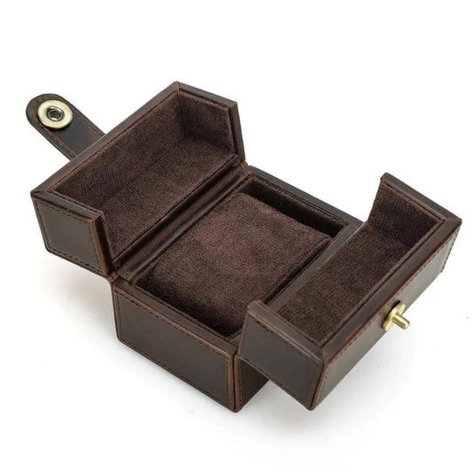 BOITE À MONTRE Cuir Mystère