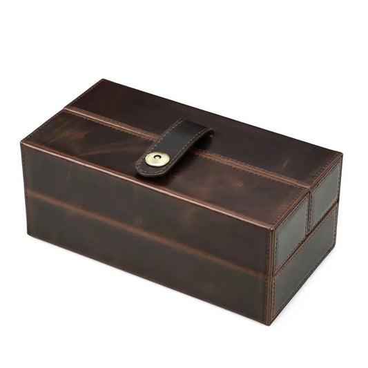 BOITE À MONTRE Cuir Mystère Trio