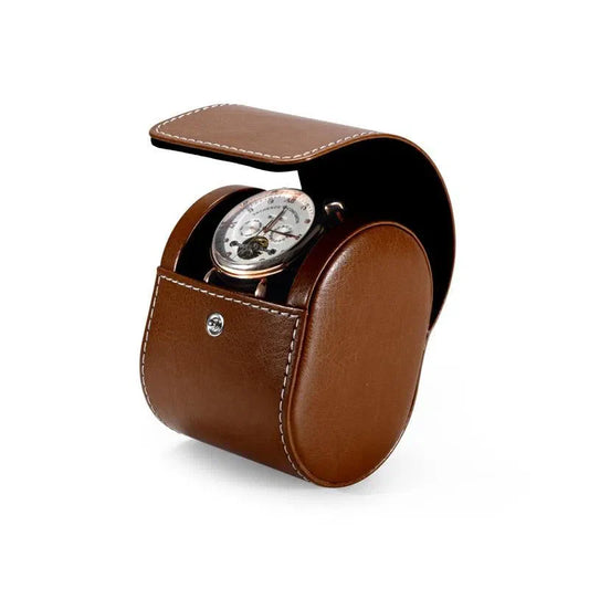 BOITE À MONTRE POCHE Noisette