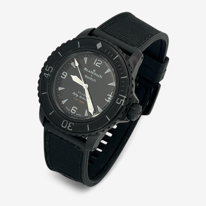 Bracelet Blancpain x Swatch en Toile