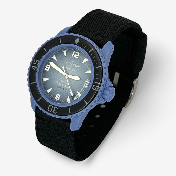 Bracelet Blancpain x Swatch Nato Tressé