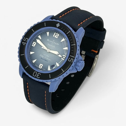 Bracelet Blancpain x Swatch en Toile de Nylon