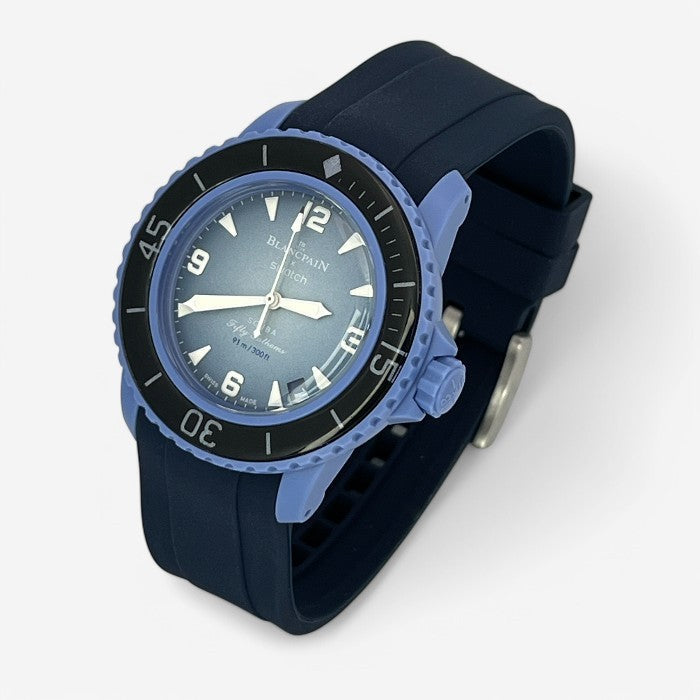 Bracelet Blancpain x Swatch en Caoutchouc Uni