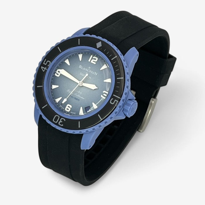 Bracelet Blancpain x Swatch en Caoutchouc Uni