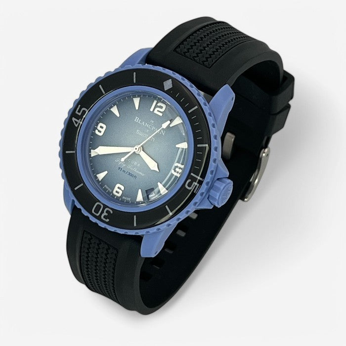 Bracelet Blancpain x Swatch en Caoutchouc 3