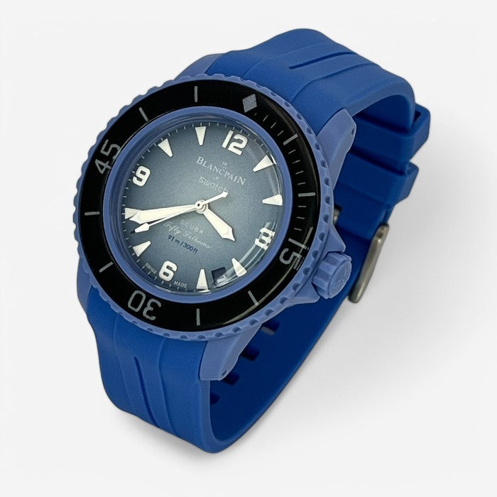 Bracelet Blancpain x Swatch en Caoutchouc 2
